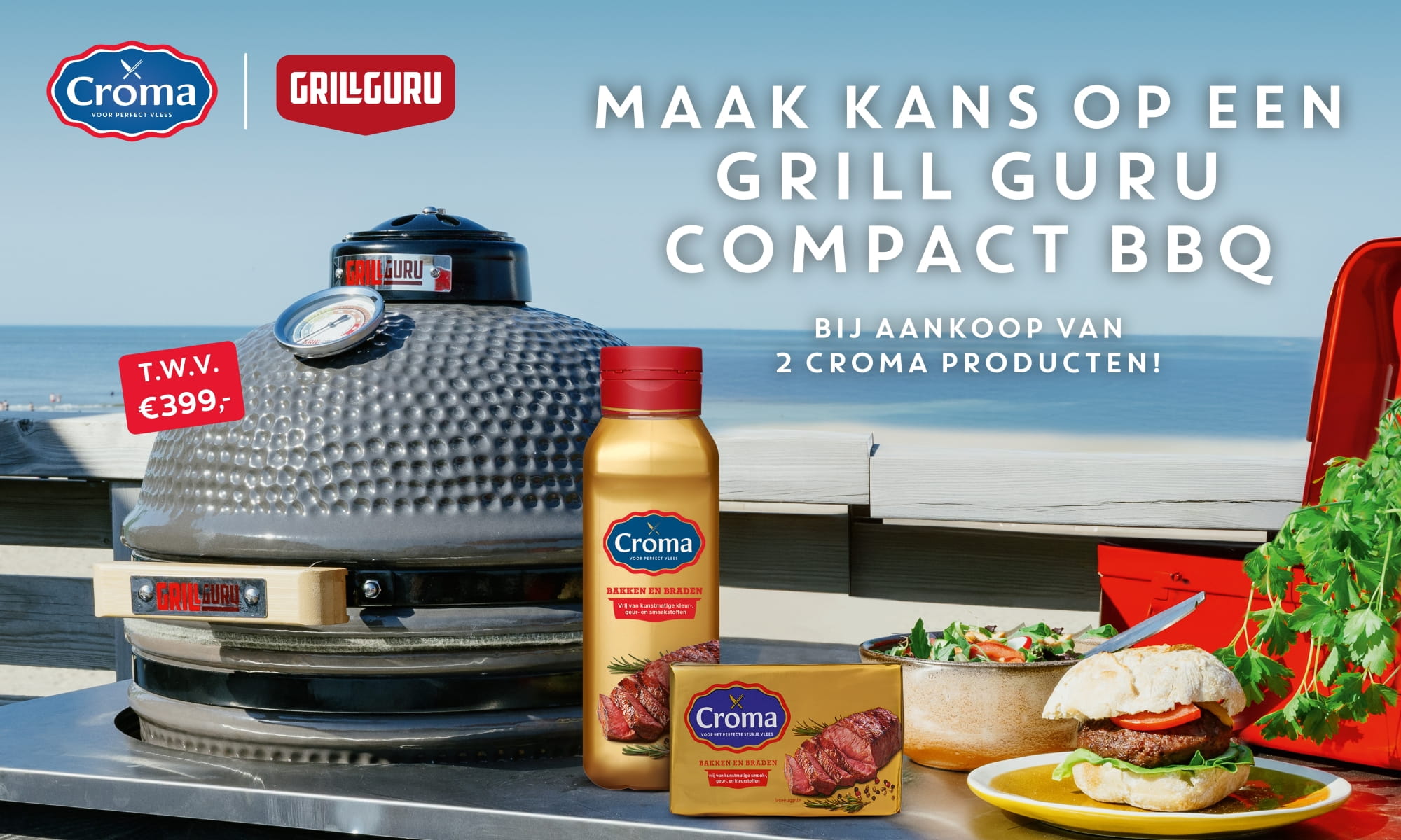Croma Grill Guru BBQ actie