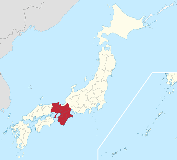 Kansai region Japan